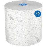 Scott Pro High-Capacity White Hard Roll Towels for Blue Core Dispensers 25702 - 1150 Feet per Roll, 6 Rolls per Case